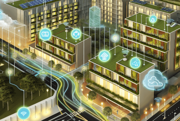 Imagem ilustrativa para a postagem: Sustentabilidade tecnológica: como condomínios equilibram eficiência e meio ambiente