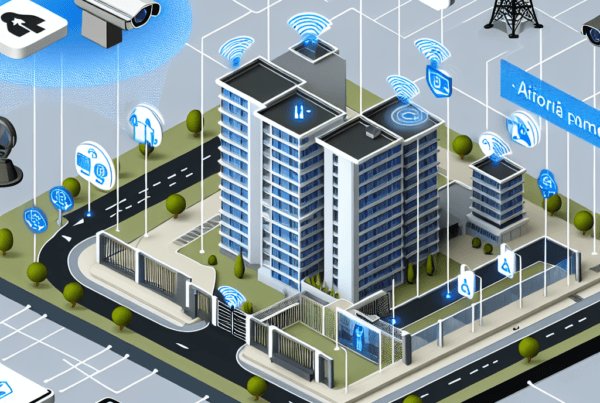 Imagem ilustrativa para a postagem: Desafios de segurança em condomínios e como a tecnologia resolve